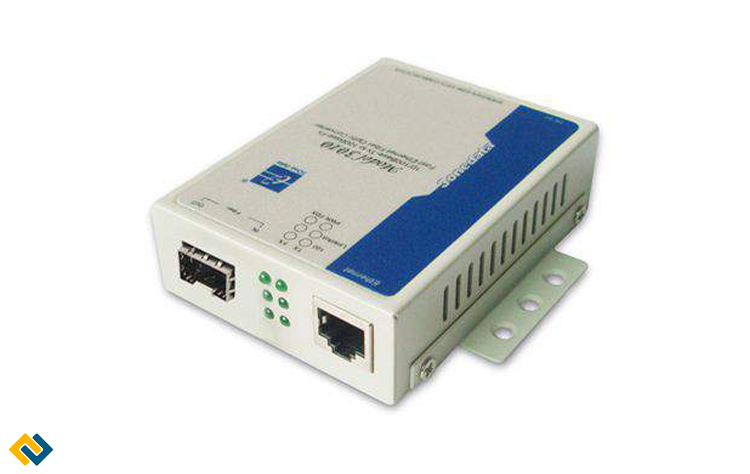 Bộ chuyển đổi Giga Ethernet sang Quang SFP Model3011 Serial, Media converter quang SFP Model3011